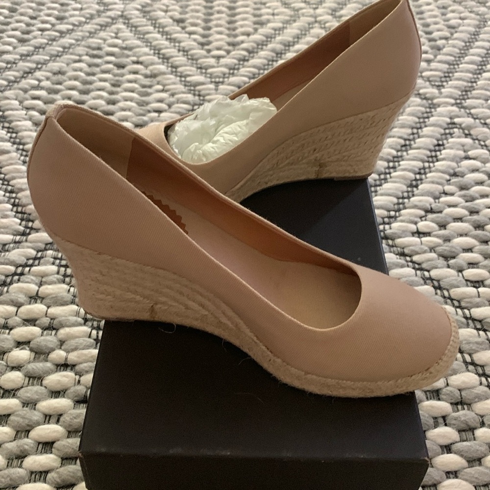 J crew wedge sandals. Size 8 never worn
